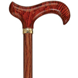 Realistic Wood Designer Adjustable Cane w/ SafeTbase Safetbase Canes - Tophatter Daily Deals