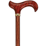 Realistic Wood Designer Adjustable Cane w/ SafeTbase Safetbase Canes - Tophatter Daily Deals