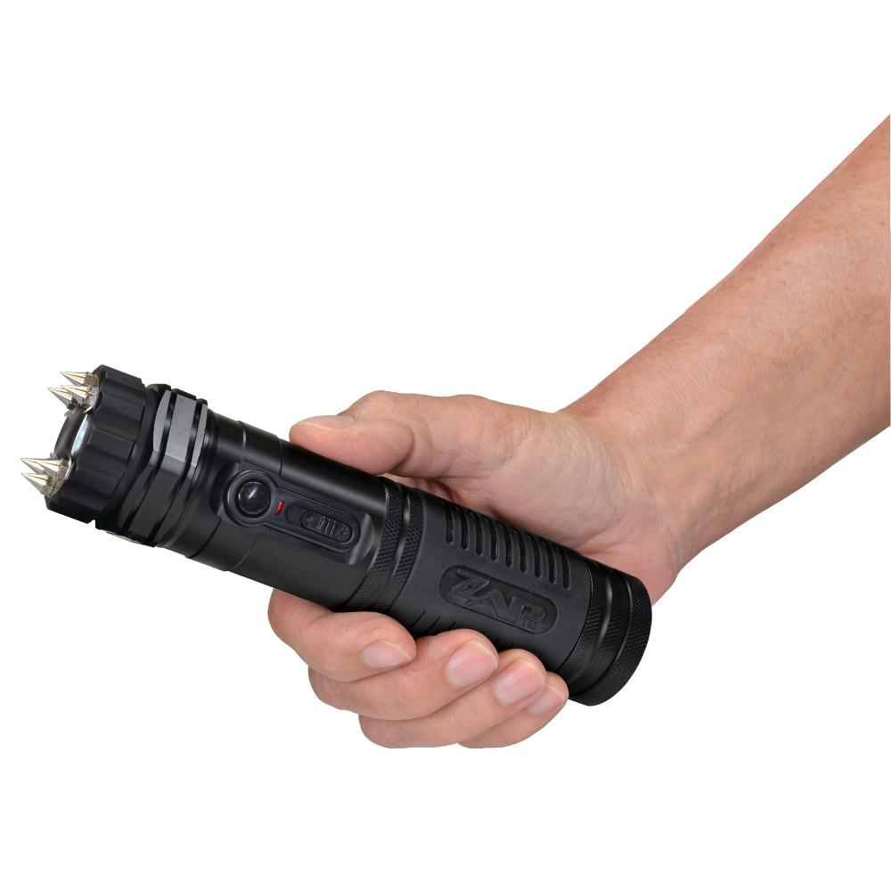 Stun Gun Flashlight - Zap Light Extreme: Powerful & Durable Stun Gun Canes - Tophatter Daily Deals
