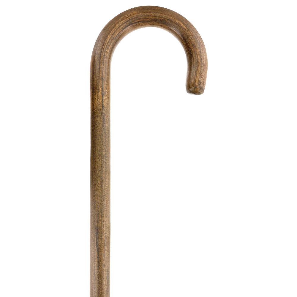 XL Tourist Cane: Sturdy & Stylish with Black or Brown Shaft - Tophatter Daily Deals