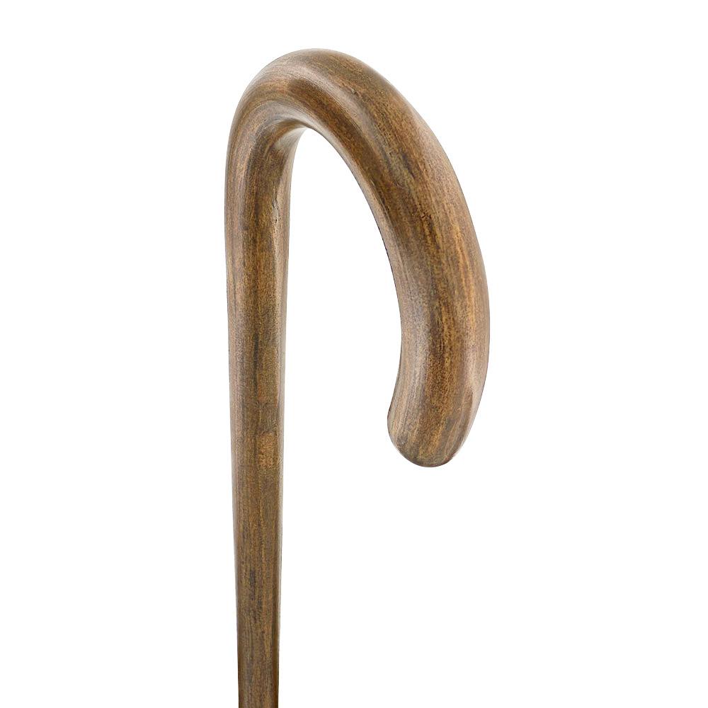 XL Tourist Cane: Sturdy & Stylish with Black or Brown Shaft - Tophatter Daily Deals