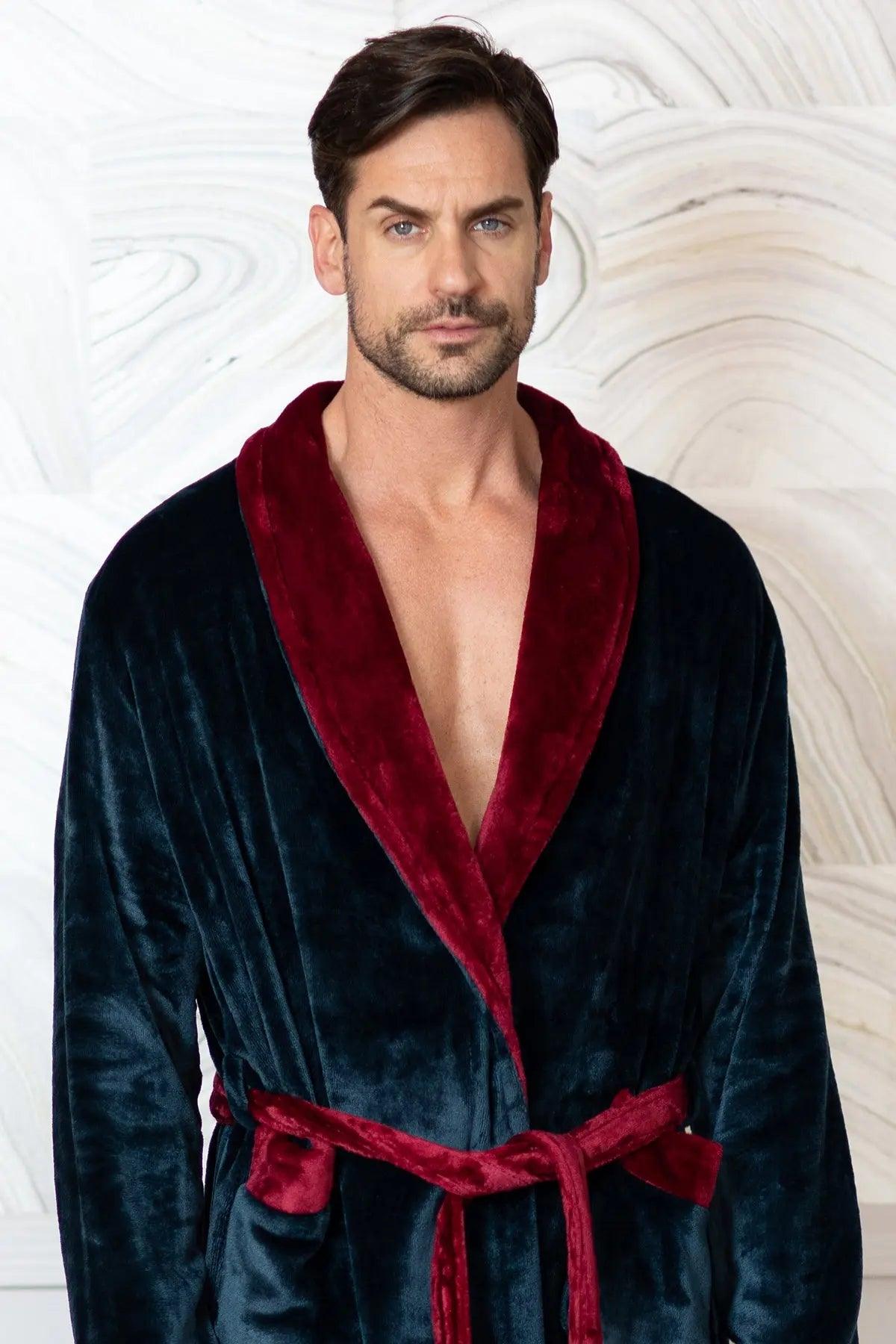 Cozy Mens Plush Robes – Built for Comfort, Designed to Last Everything Else - Tophatter Daily Deals