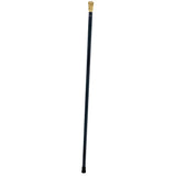14K Gold Roman Cathedral Antique Reproduction Knob Handle Walking Stick With Stamina Wood Shaft