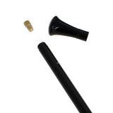 Flask Tippling Stick: Black Knob, Luxury Carbon Shaft Flask Canes - Tophatter Daily Deals