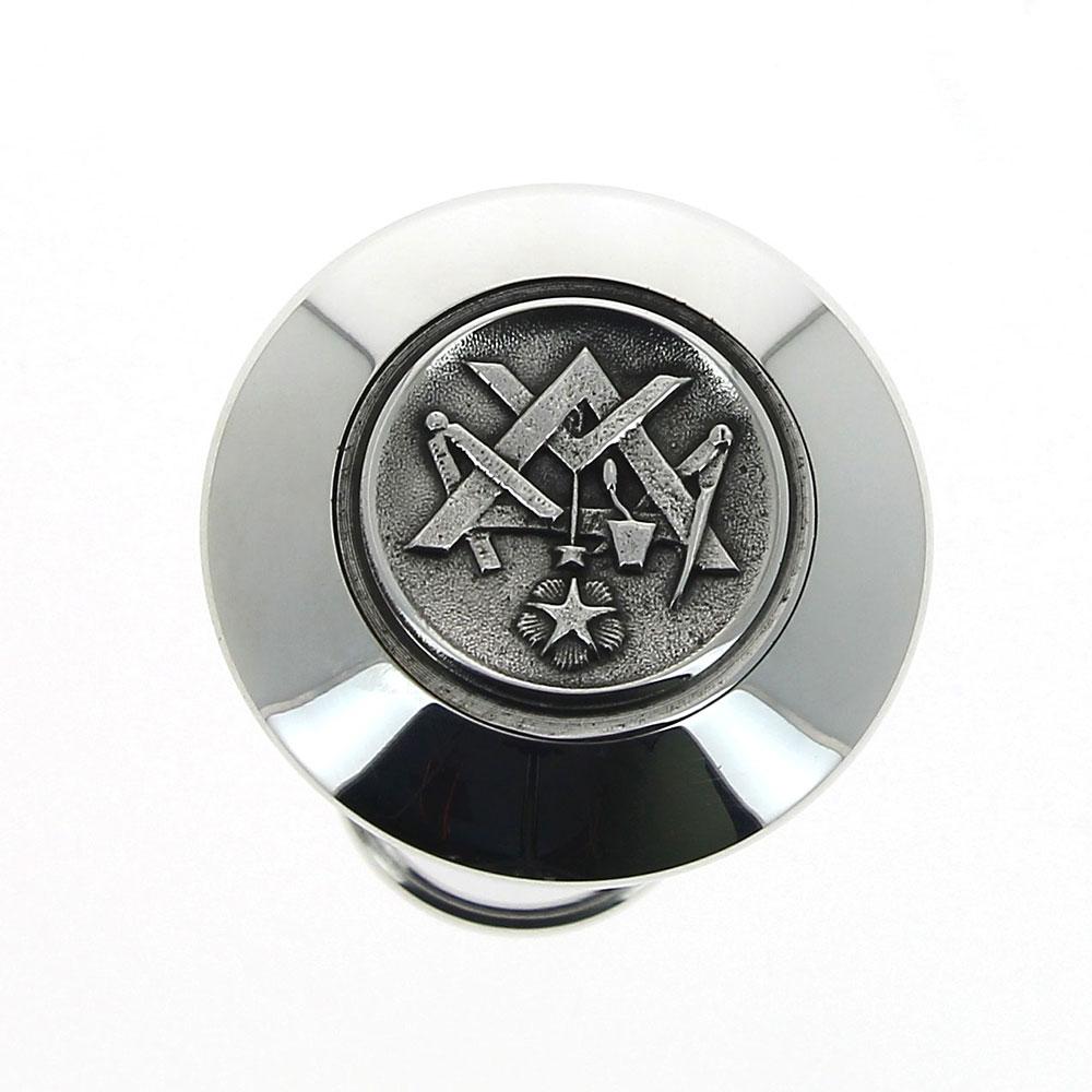 French Masonic Silver Plated Cane: Carbon Fiber Shaft Military Walking Canes - Tophatter Daily Deals