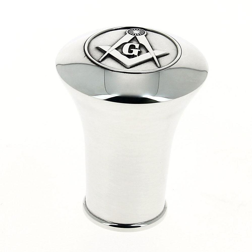 Silver Plated Masonic Square & Compass w/ Carbon Fiber Shaft Military Walking Canes - Tophatter Daily Deals