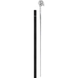 French Chrome Skull Handle Sword Stick: Carbon Fiber Shaft Skull Walking Canes Dragon Walking Canes - Tophatter Daily Deals
