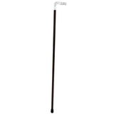 French Dragon Sword Cane: Silver Plated Fritz, Stamina Wood Skull Walking Canes Dragon Walking Canes - Tophatter Daily Deals