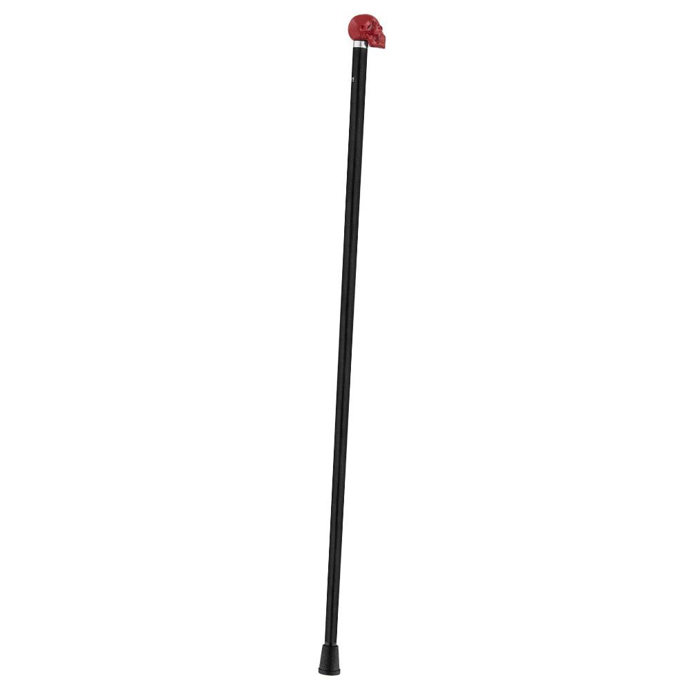 Red Skull Handle Sword Walking Stick with Carbon Fiber Shaft Skull Walking Canes Dragon Walking Canes - Tophatter Daily Deals