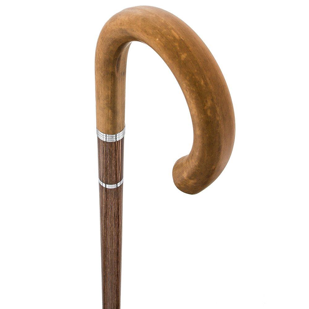 Luxury Brown Malacca Sword-Gadget Stick - Tourist Handle Sword Canes - Tophatter Daily Deals
