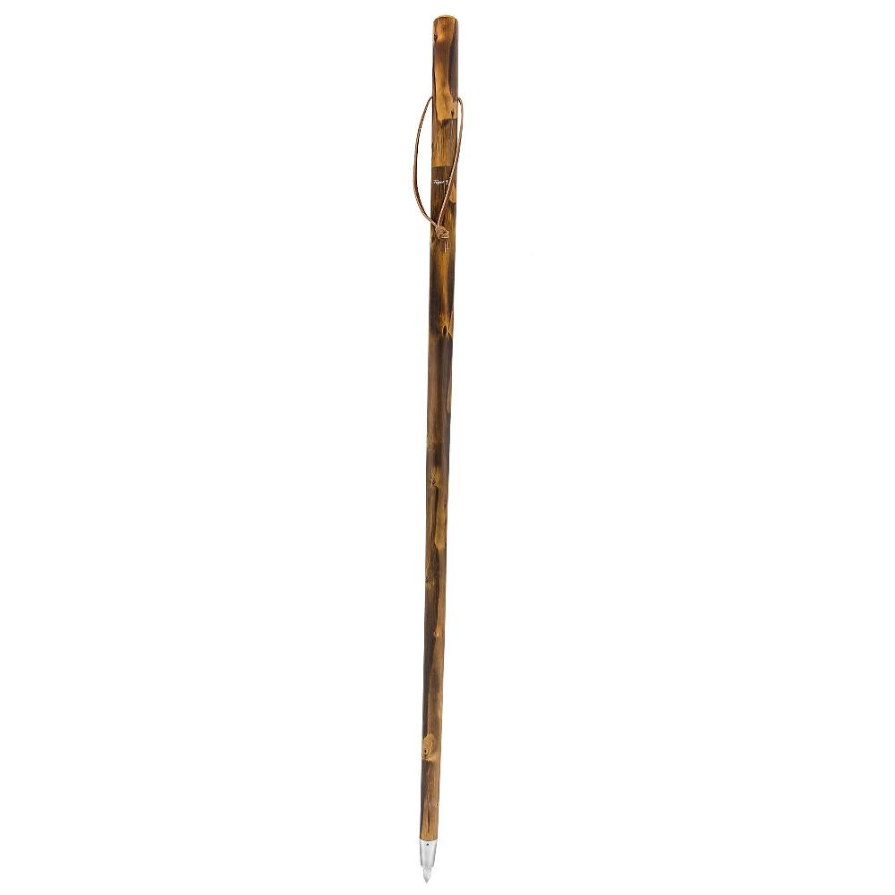Brown Natural Chestnut Wood Sword-Gadget Hiking Staff w/ Compass Sword Canes - Tophatter Daily Deals