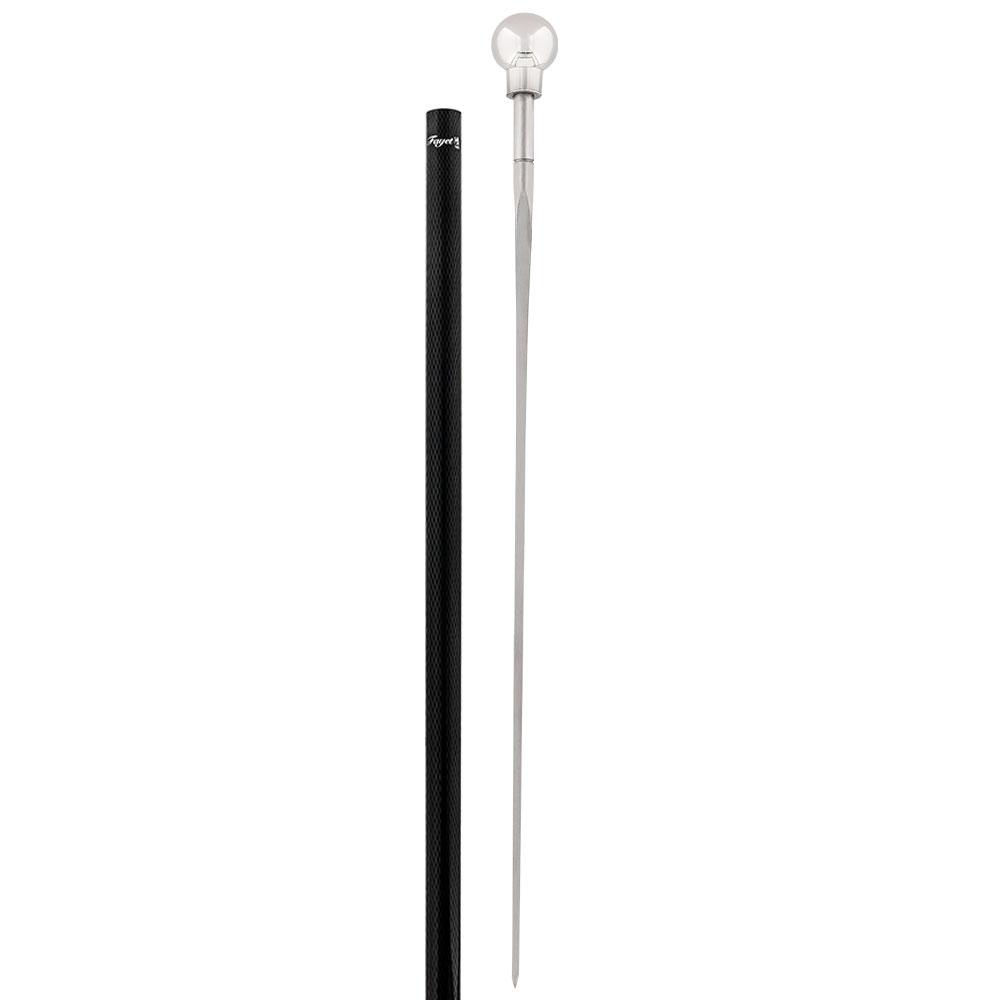 Luxury Sword-Gadget Knob Walking Stick - Carbon Fiber Sword Canes - Tophatter Daily Deals