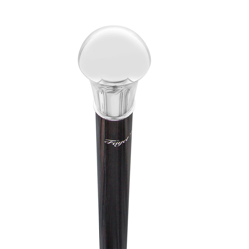 French Silver Knob Walking Stick: Stamina Wood Shaft Sword Canes - Tophatter Daily Deals