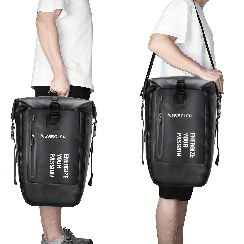 Bicycle Waterproof Rear Pannier Bag Sports & Fitness > Bikes & Accessories > Bicycle Bags - Tophatter Daily Deals