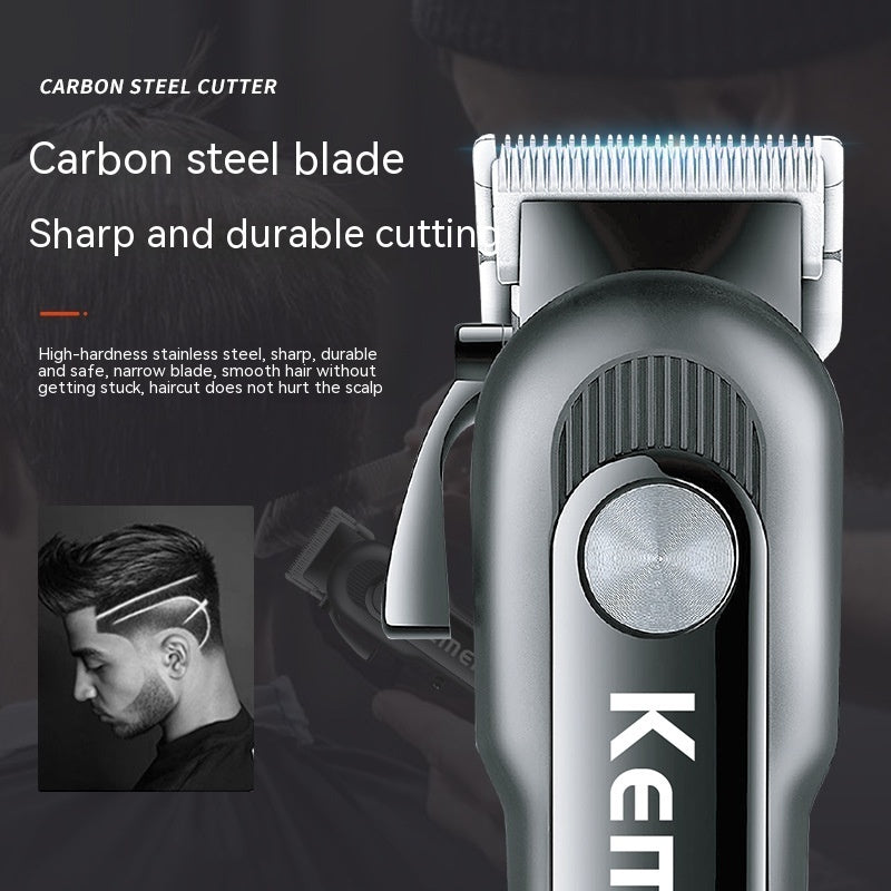 Adjustable High Power USB Fast Charge LCD LCD Display Hair Clipper 0 - Tophatter Daily Deals