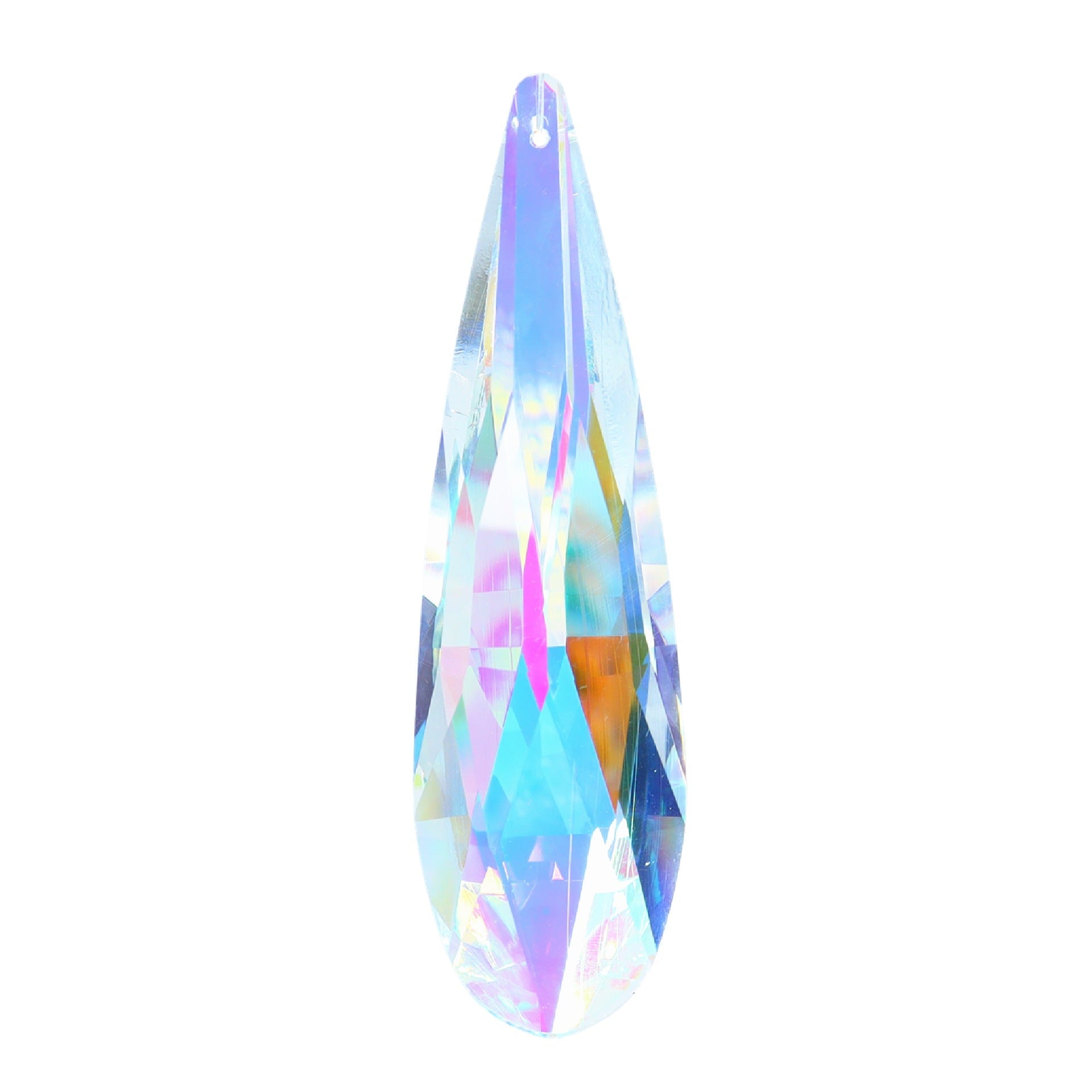 Big Crystal Pendant Light Catching Gift Pendant New Product 120mmAB color long mesh 0 - Tophatter Daily Deals