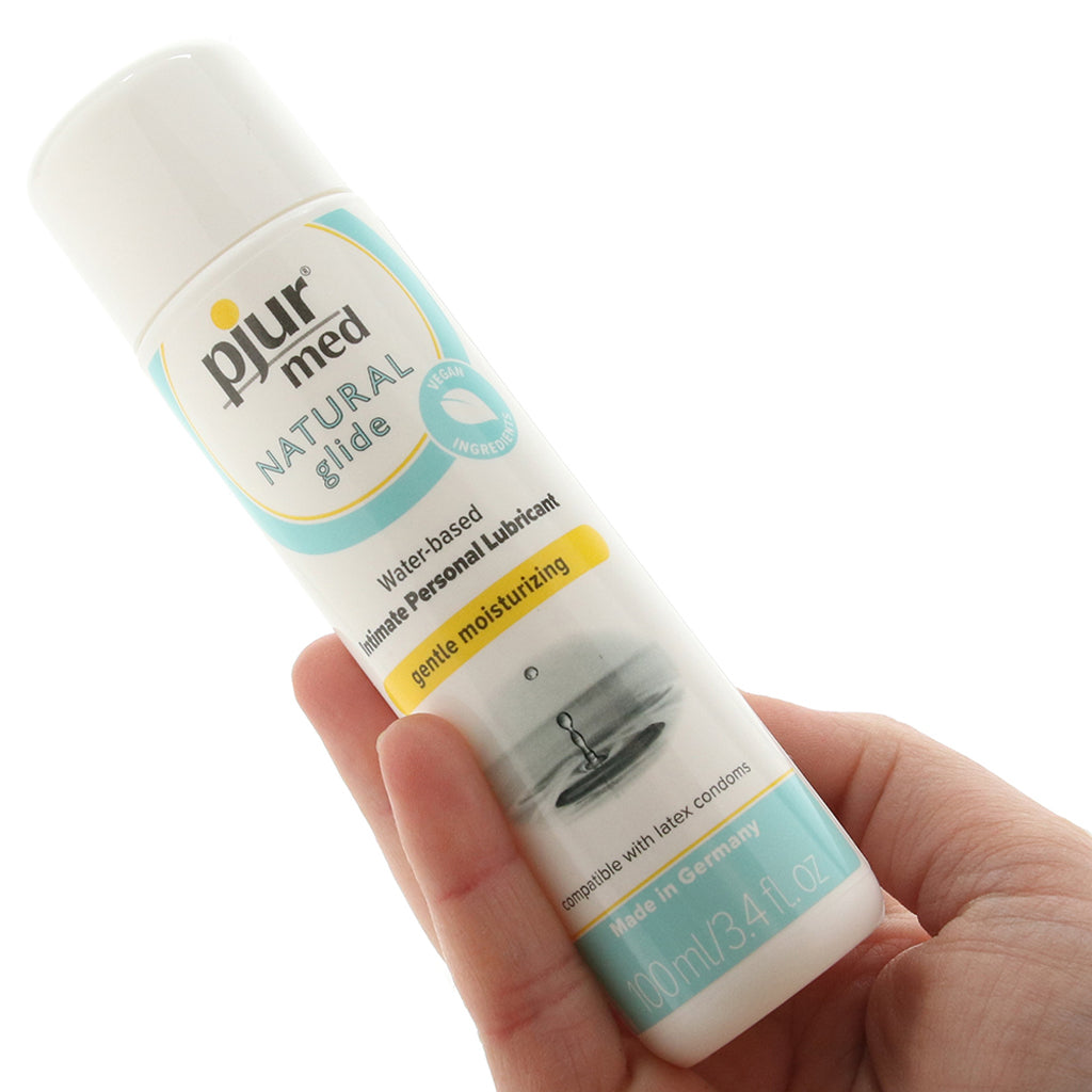 Med Glycerin Free Natural Glide in 3.4oz/100ml Lubes and Lotions > Water Based Sex Lubes - Tophatter Daily Deals