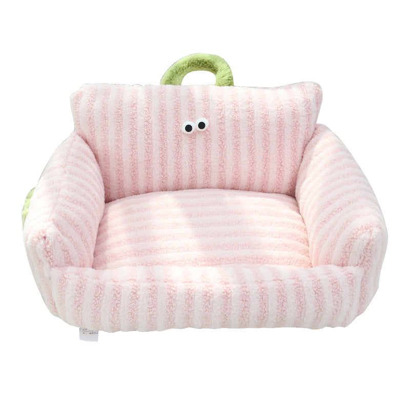Autumn And Winter Big Eye Dog Kennel 0 - Tophatter Daily Deals