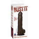 Bust It Realistic Cock (Black) – 8.5 Inch Squirting Vibrator > Dildos > Squirting Dildos - Tophatter Daily Deals