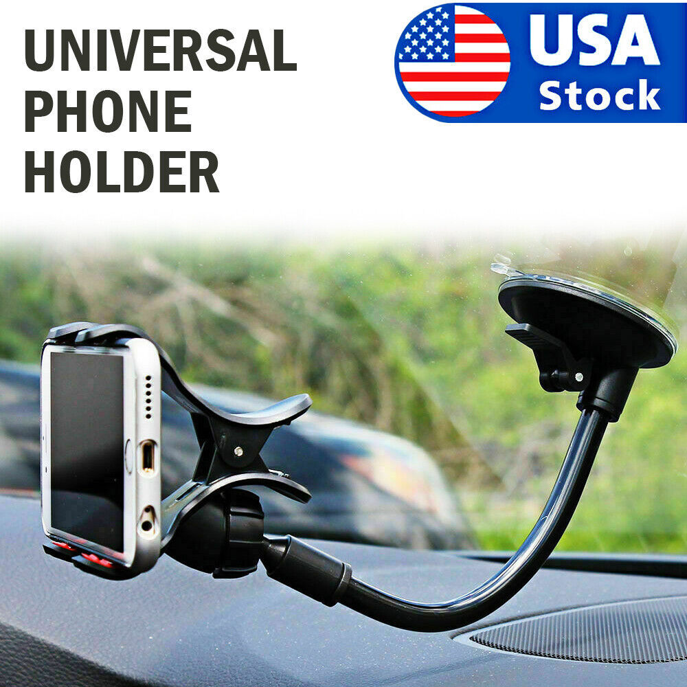 360 Car Rearview Mirror Rotation Adjustable Phone Holder Mount Multifunction 5 - Tophatter Daily Deals