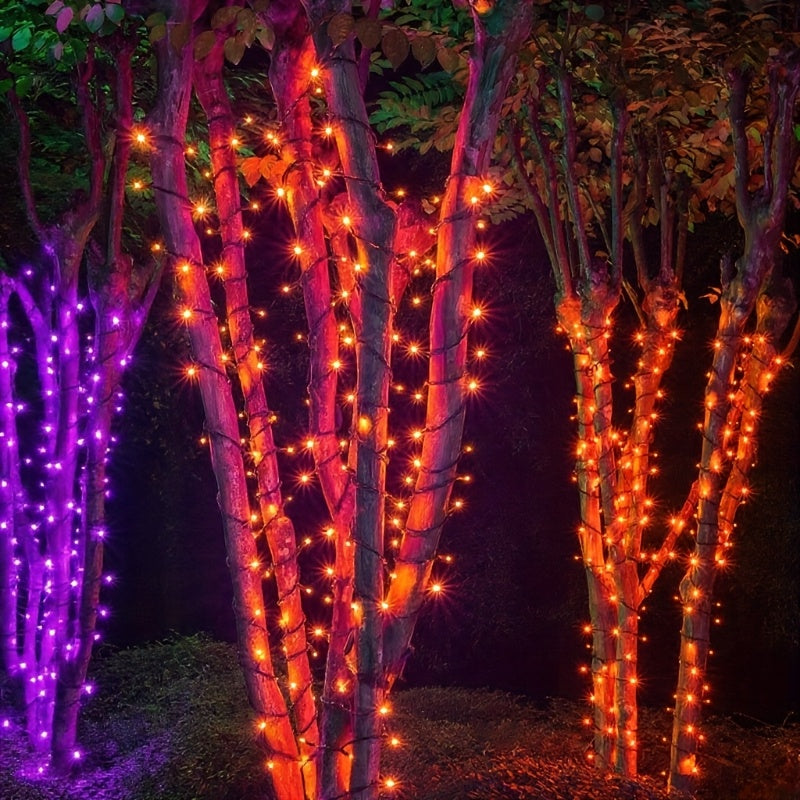 Halloween Solar String Lights Lithium Battery Outdoor Decor Halloween - Tophatter Daily Deals
