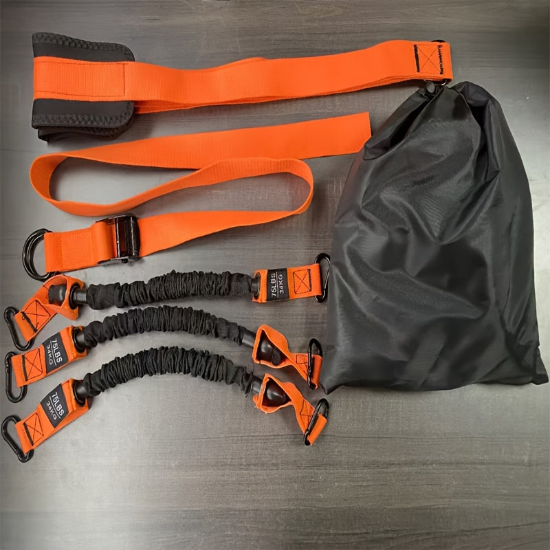 Adjustable Pull-Up Assist Belt with Resistance Bands Accessories > Resistance Bands - Tophatter Daily Deals