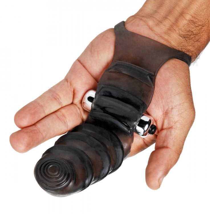 Master Series Bang Bang Vibrating Finger Glove – Vibrating Finger Glove > Vibrators > Finger Vibrators - Tophatter Daily Deals