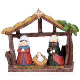 Christmas Mini Nativity Scene | Traditional Nativity Set Jesus, Mary & Joseph Nativity Set - Tophatter Daily Deals