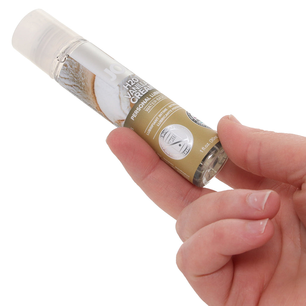 H2O Flavored Lube 1oz/30ml in Vanilla Cream - Tophatter's Adult Products Lubes and Lotions > Flavored Sex Lubes - Tophatter Daily Deals
