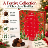 Holdsworth Chocolates Luxury Christmas Advent Calendar, Caramel Truffles Advent Calendar - Tophatter Daily Deals
