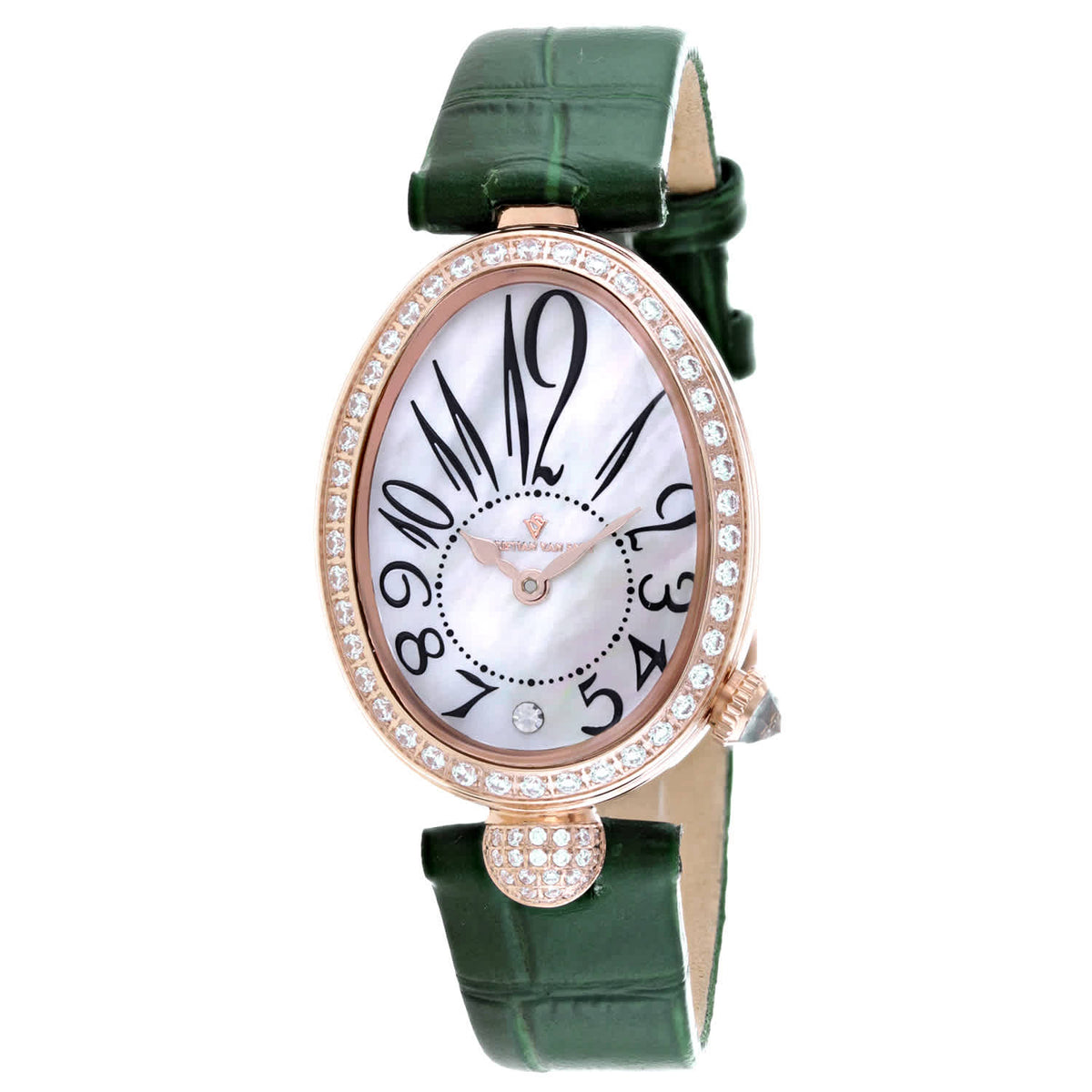 Christian Van Sant Women's Florentine // CV4296 White Watches - Tophatter Daily Deals
