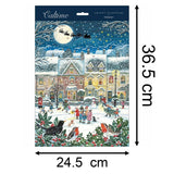 Christmas Carols in the Village Advent Calendar | Christmas Advent Calendar Advent Calendar - Tophatter Daily Deals