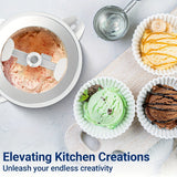 Ice Cream Attachment with Stand Mixers Appliances > Kitchen Appliances > Ice Makers - Tophatter Daily Deals