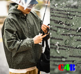 Outdoor Raindrop Camouflage Hooded Jacket Men's Clothing - Tophatter Daily Deals