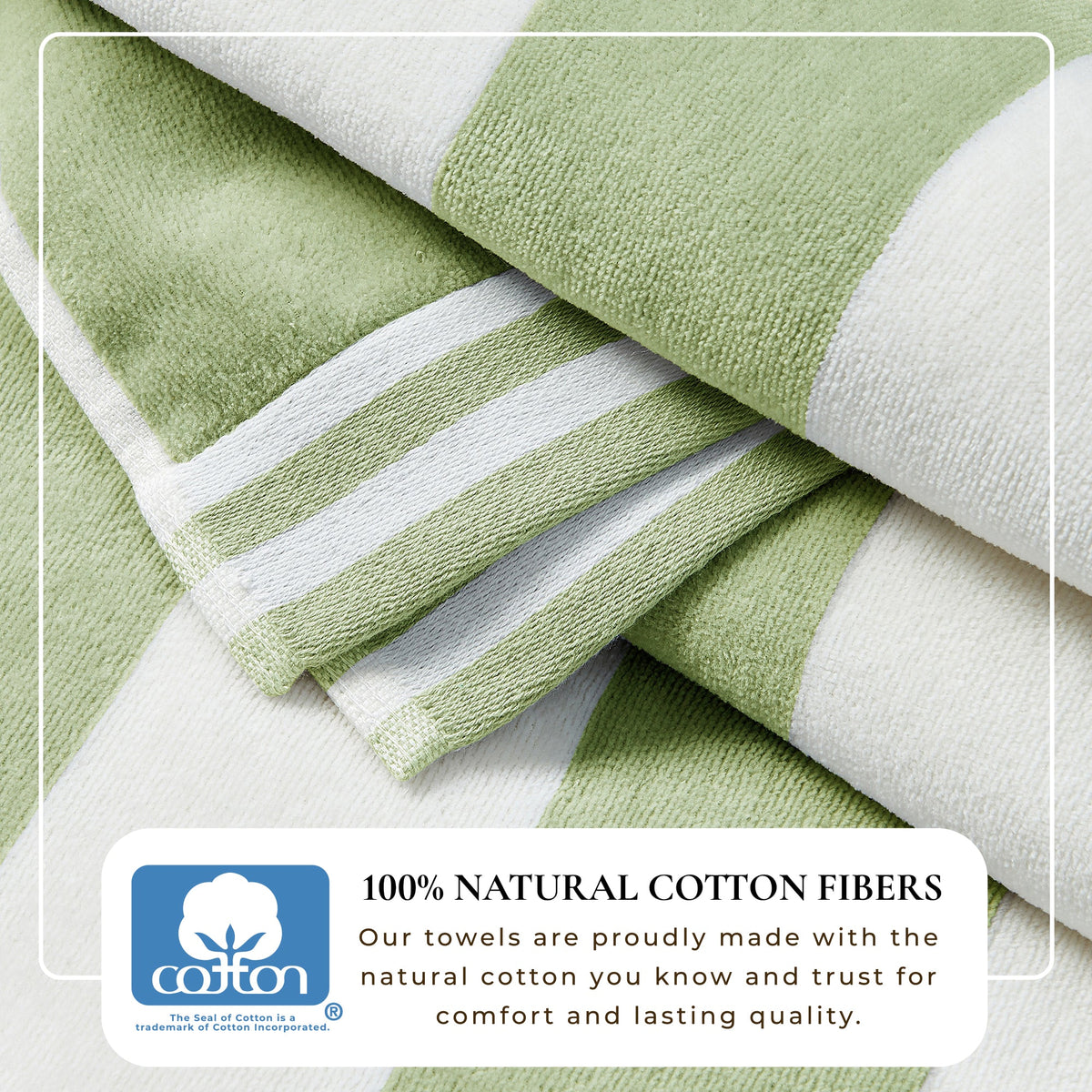 Striped Cabana Beach Towel - Edgartown Collection Bath - Tophatter Daily Deals