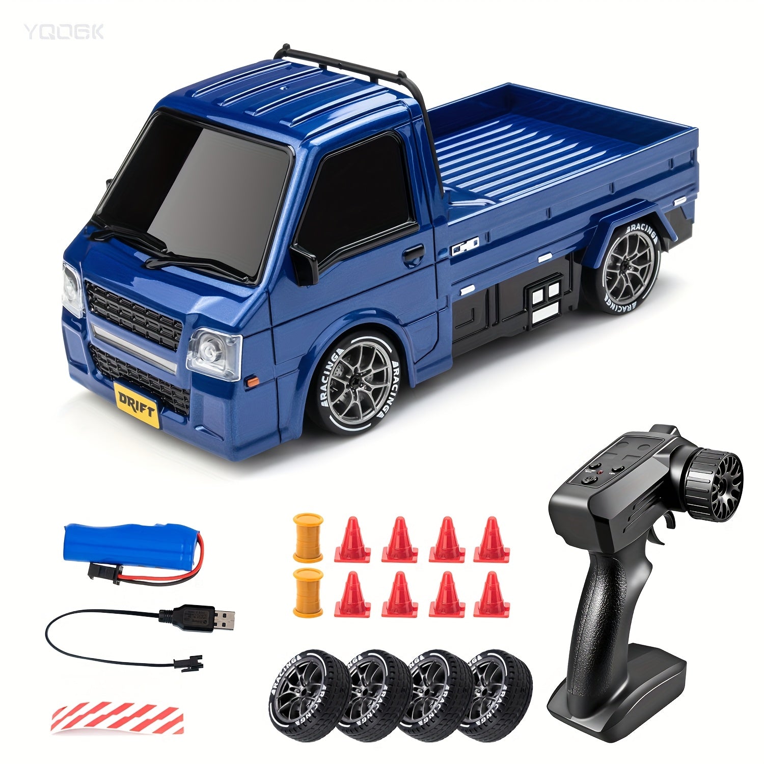 Remote Control Drift Car with Obstacle Course Remote Control Toys - Tophatter Daily Deals