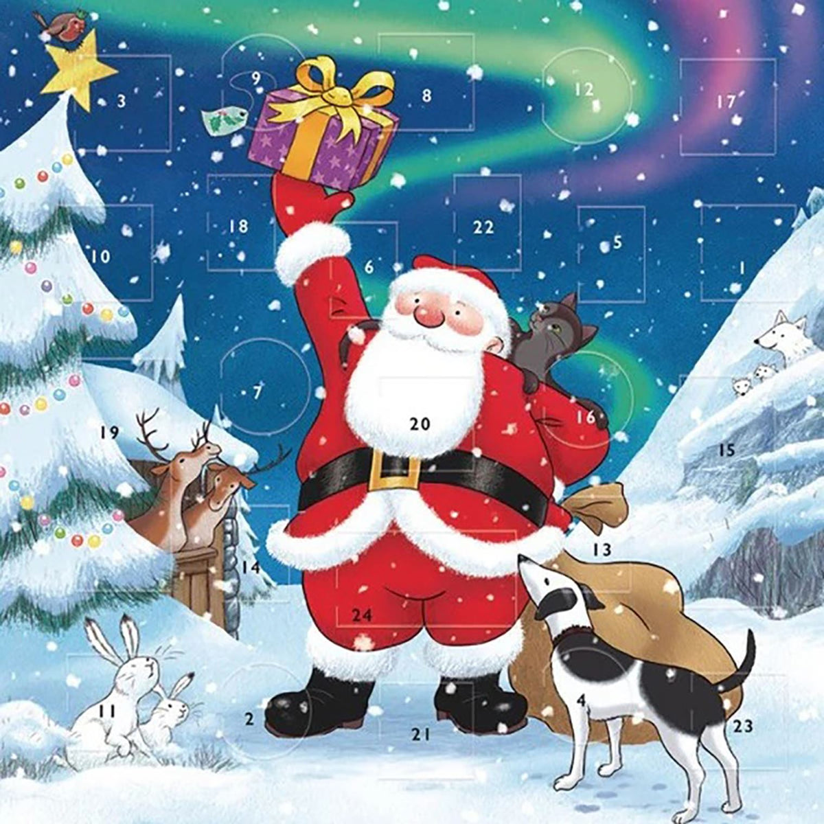 Magic is in the Air Advent Calendar Greetings Card | Christmas Advent Calendar Advent Calendar - Tophatter Daily Deals