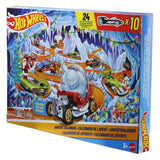 Hot Wheels Mini Cars & Accessories Toy Advent Calendar 2026, 10 Cars Playset Advent Calendar - Tophatter Daily Deals
