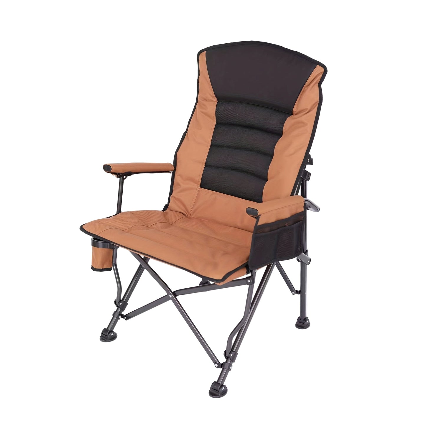 Outdoor Folding Camping Chair with Adjustable Backrest Furniture > Outdoor > Outdoor Chairs - Tophatter Daily Deals