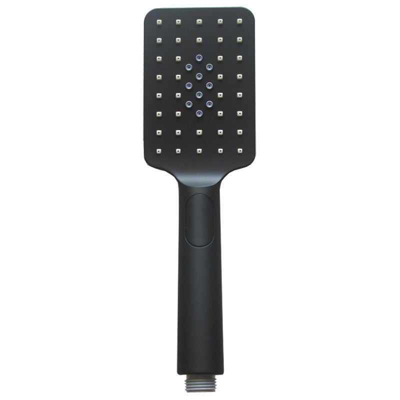 Bathroom Shower Rod Black Lift Rod Rectangular black shower 0 - Tophatter Daily Deals