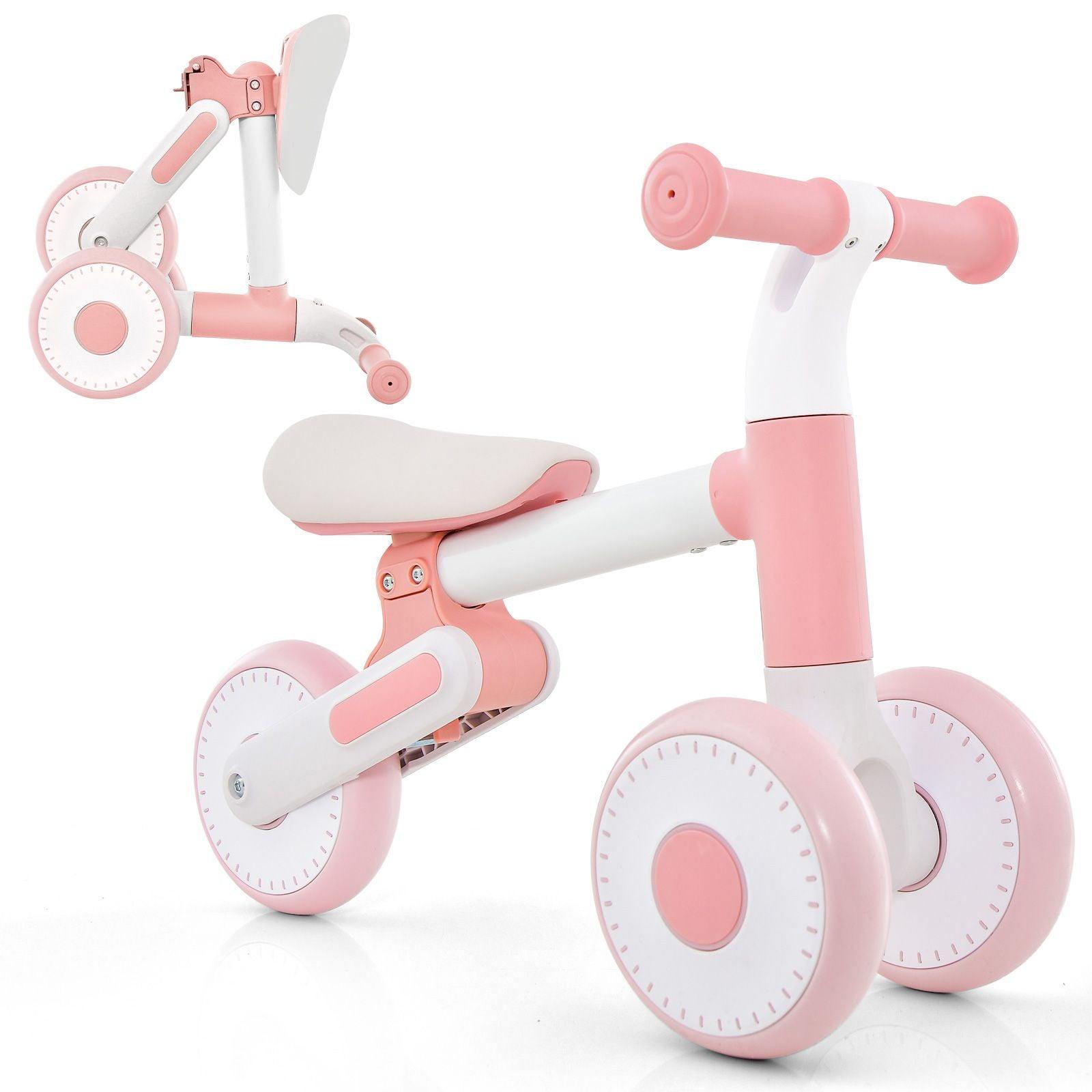 Baby Balance Bike - Toddler Walker Training Bicycle with Adjustable Seat Baby & Toddler - Tophatter Daily Deals