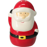 Christmas Santa & Snowman Salt and Pepper Shakers | Ceramic Salt & Pepper Set Salt and Pepper Shakers - Tophatter Daily Deals