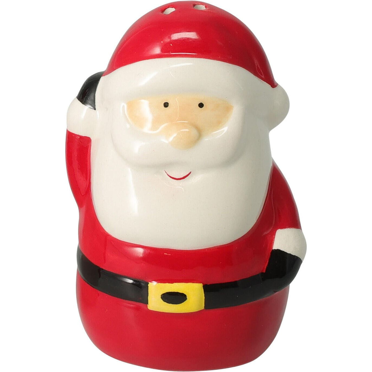 Christmas Santa & Snowman Salt and Pepper Shakers | Ceramic Salt & Pepper Set Salt and Pepper Shakers - Tophatter Daily Deals
