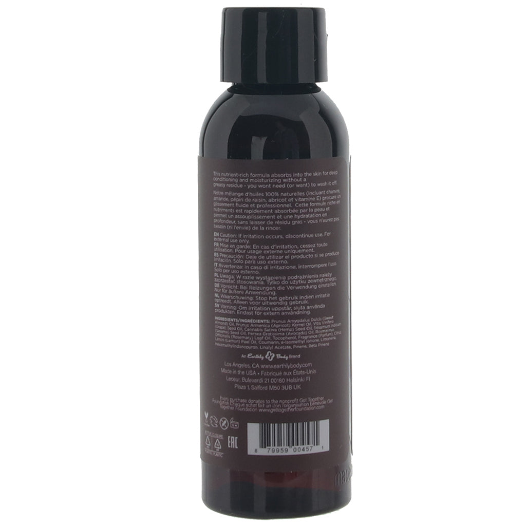Hemp Seed Massage Oil 2oz/60ml in Skinny Dip Sensual Love > Massage - Tophatter Daily Deals