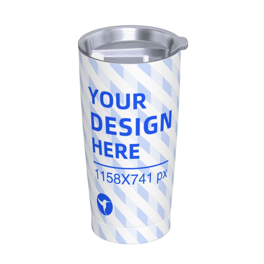 20oz Stainless Steel Car With Straw Cup 7 - Tophatter Daily Deals