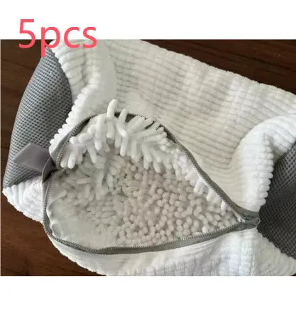 Shoes Laundry Bag Shoe Wash Bag For Washing Machine Reusable Zipper Shoe Washing Bag Sneaker Tennis Shoe Cleaner Kit Remove Dirt White 39x19CM 5PCS Bracelets - Tophatter Daily Deals