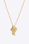18K Gold Plated Constellation Pendant Necklace Scorpio One Size Necklaces - Tophatter Daily Deals