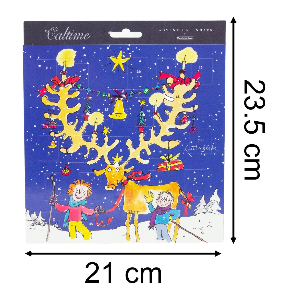 Quentin Blake Christmas Advent Calendar | Reindeer Christmas Advent Calendar Advent Calendar - Tophatter Daily Deals