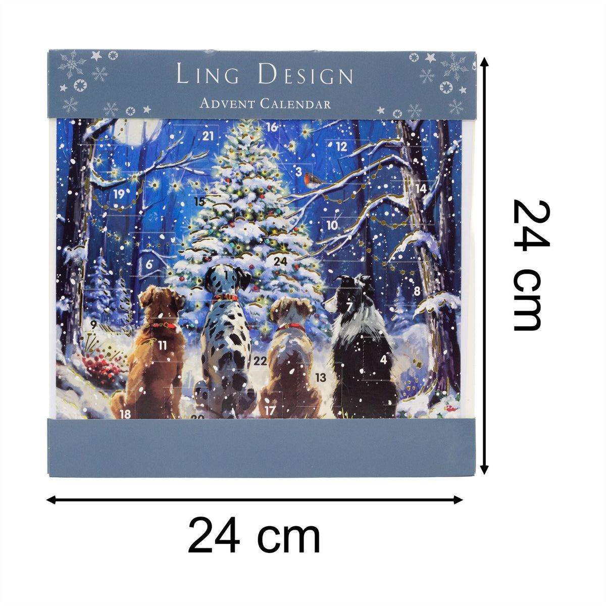 Waiting for Santa Christmas Advent Calendar | Traditional Advent Calendar Advent Calendar - Tophatter Daily Deals