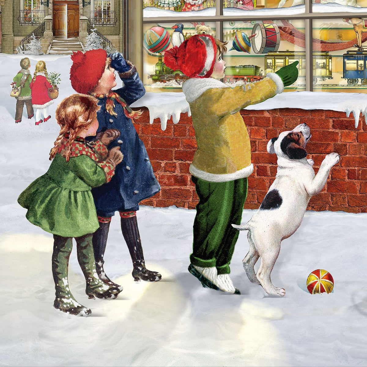 Christmas Advent Calendar The Toy Shop at Christmas Traditional Advent Calendar Advent Calendar - Tophatter Daily Deals